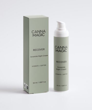 Canna Magic RECOVER Ceramide Night Cream 50 ml sage bottle and carton