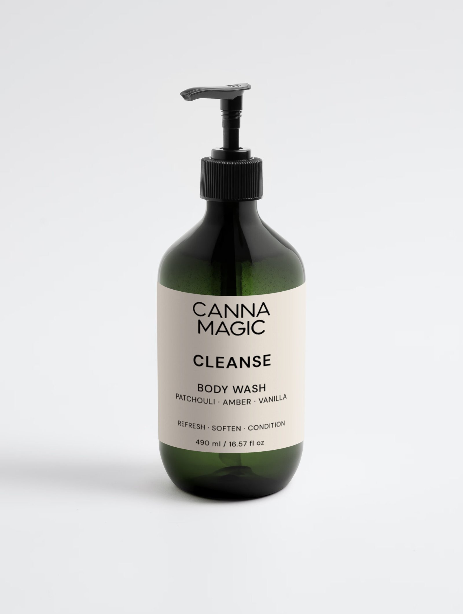 Canna Magic Hand & Body Wash, Patchouli & Amber Vanilla